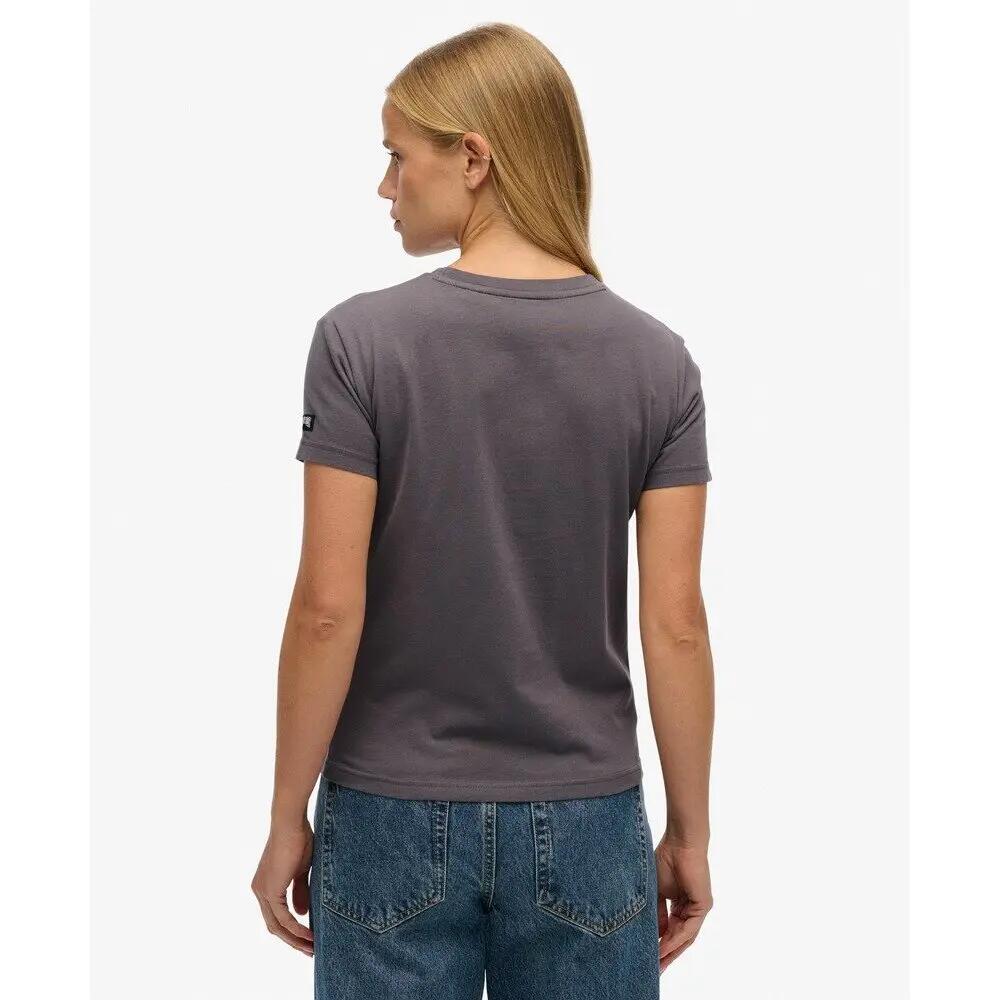 Eng anliegendes T-Shirt, Damen Superdry Band Merch 4/6