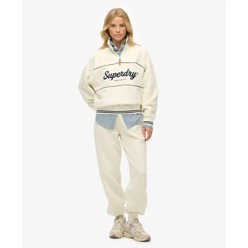 Women's 1/4 zip sweatshirt Superdry Country Club 3/5