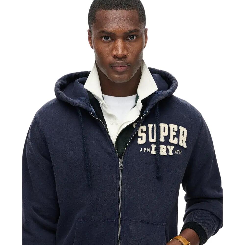 Sweatshirt à capuche zippé Superdry Vintage Athletic 5/6
