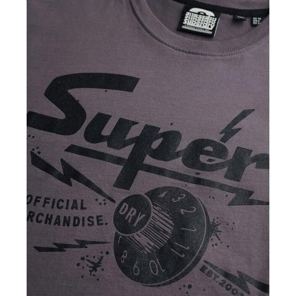 Eng anliegendes T-Shirt, Damen Superdry Band Merch 6/6