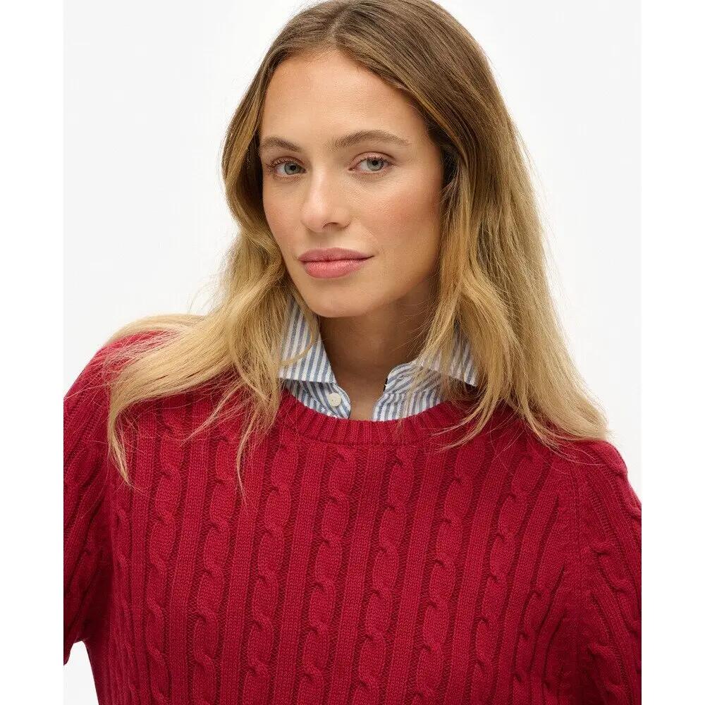 Pull torsadée ample femme Superdry 6/6