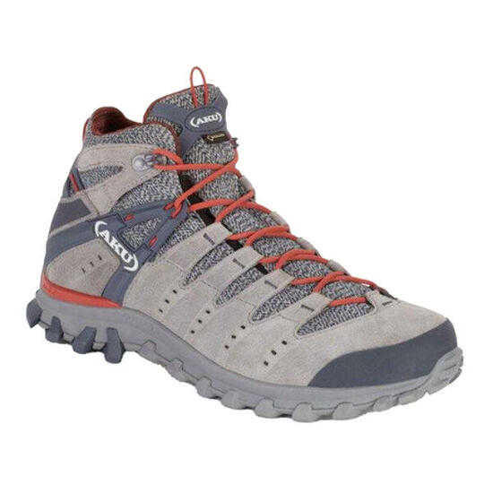Scarpe Sportive GORETEX ScamosciataUomo Aku Alterra Grigio