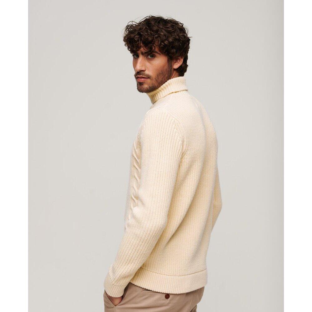 Pull col roulé torsadée Superdry Merchant Store 4/6