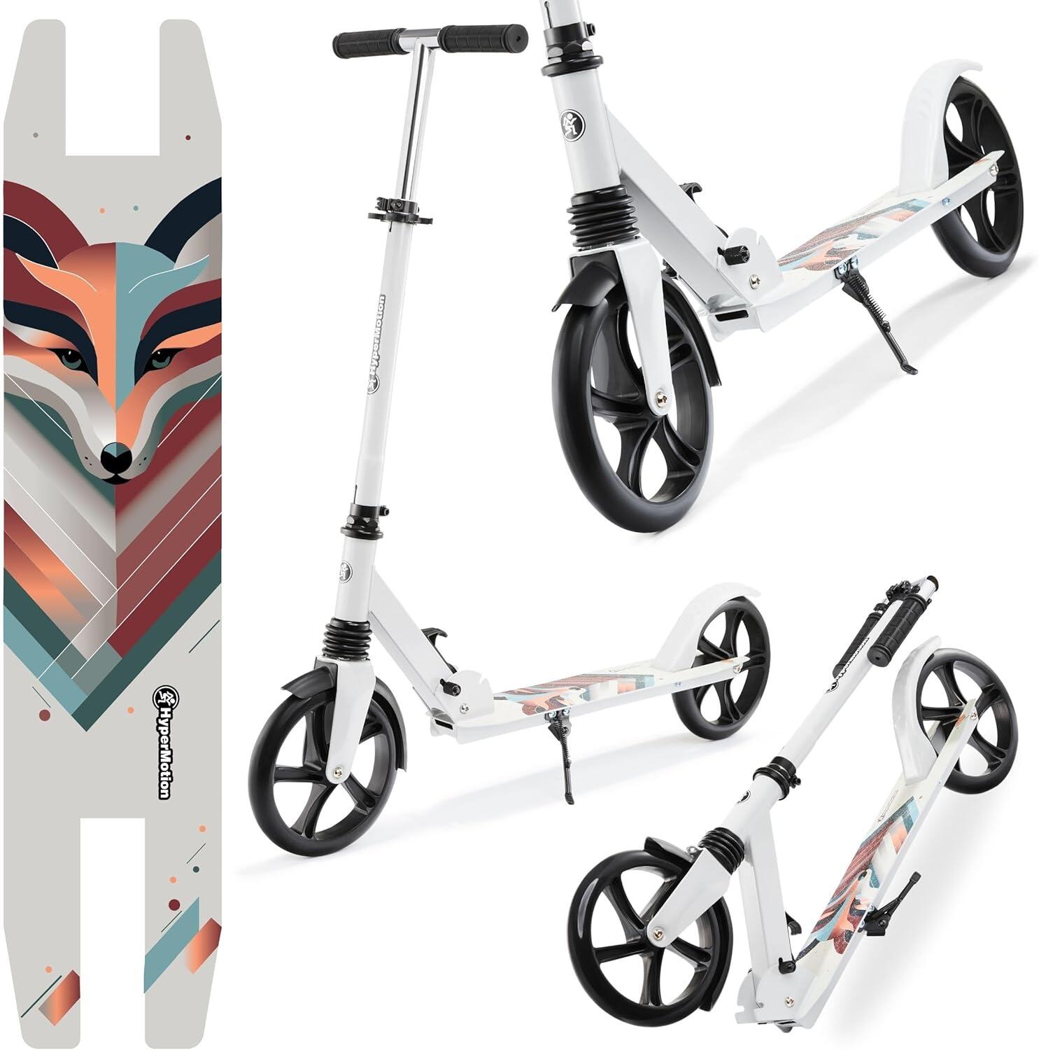 Trottinette Urbaine City Swift Winter Fox Amortisseur 200mm Max Load 100kg 3/7