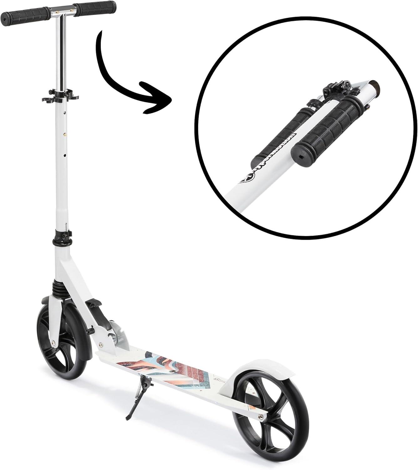 Trottinette Urbaine City Swift Winter Fox Amortisseur 200mm Max Load 100kg 4/7