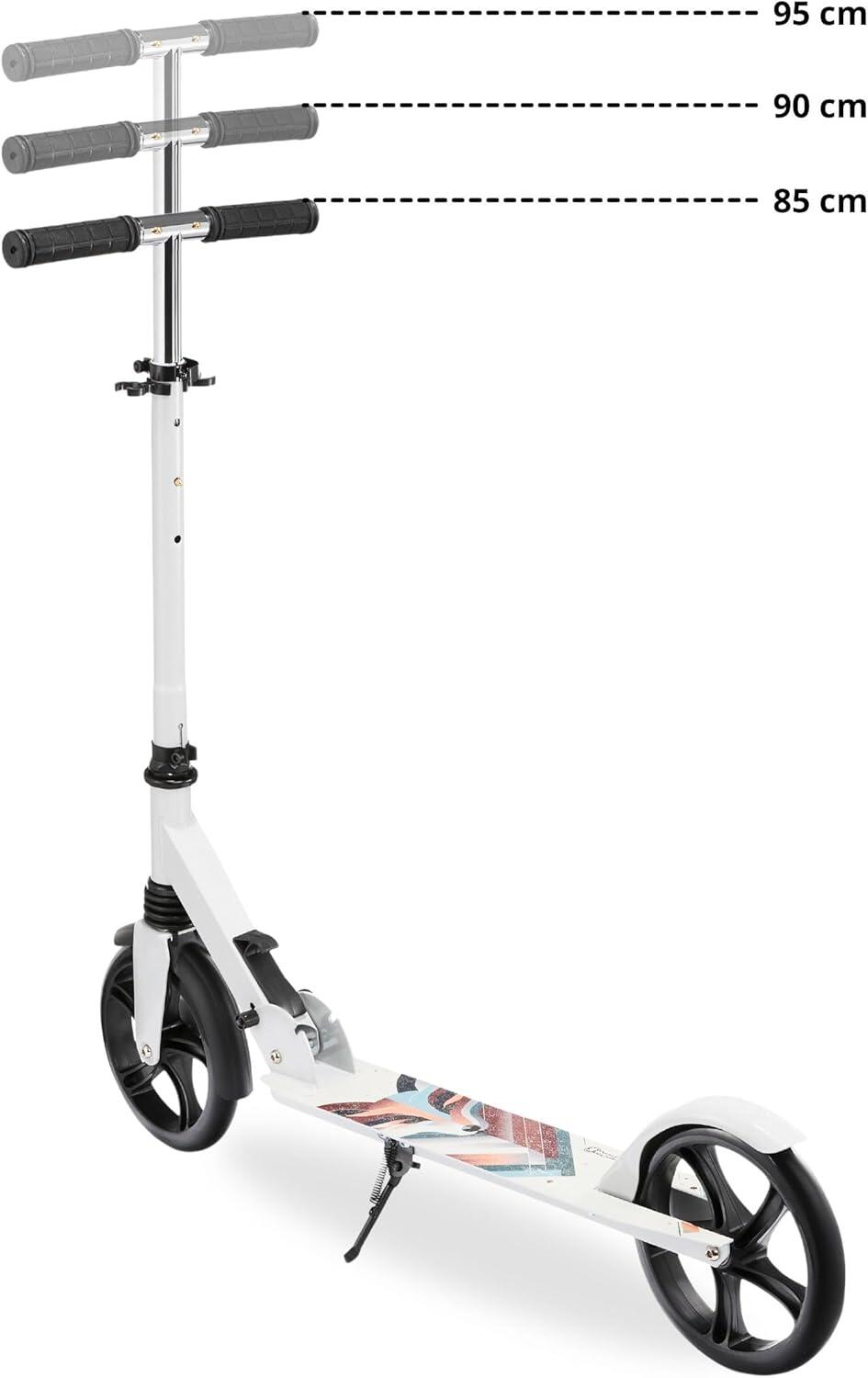 Trottinette Urbaine City Swift Winter Fox Amortisseur 200mm Max Load 100kg 6/7