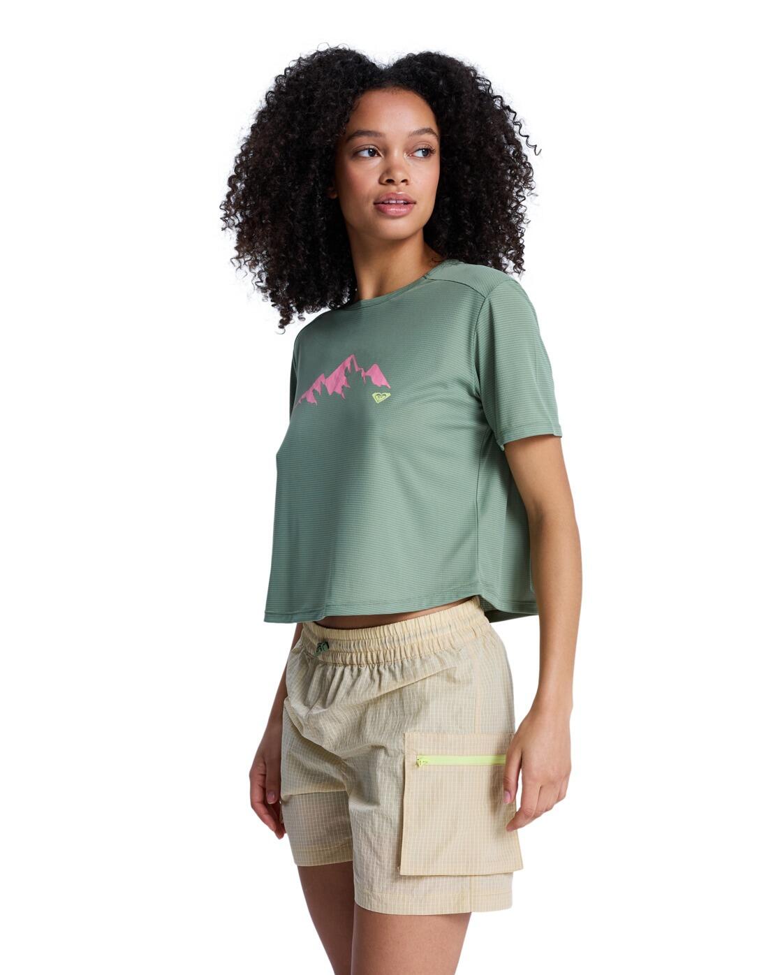 Technisches T-Shirt BOUNDLESS SPIRIT 3 Grün Dames 3/4
