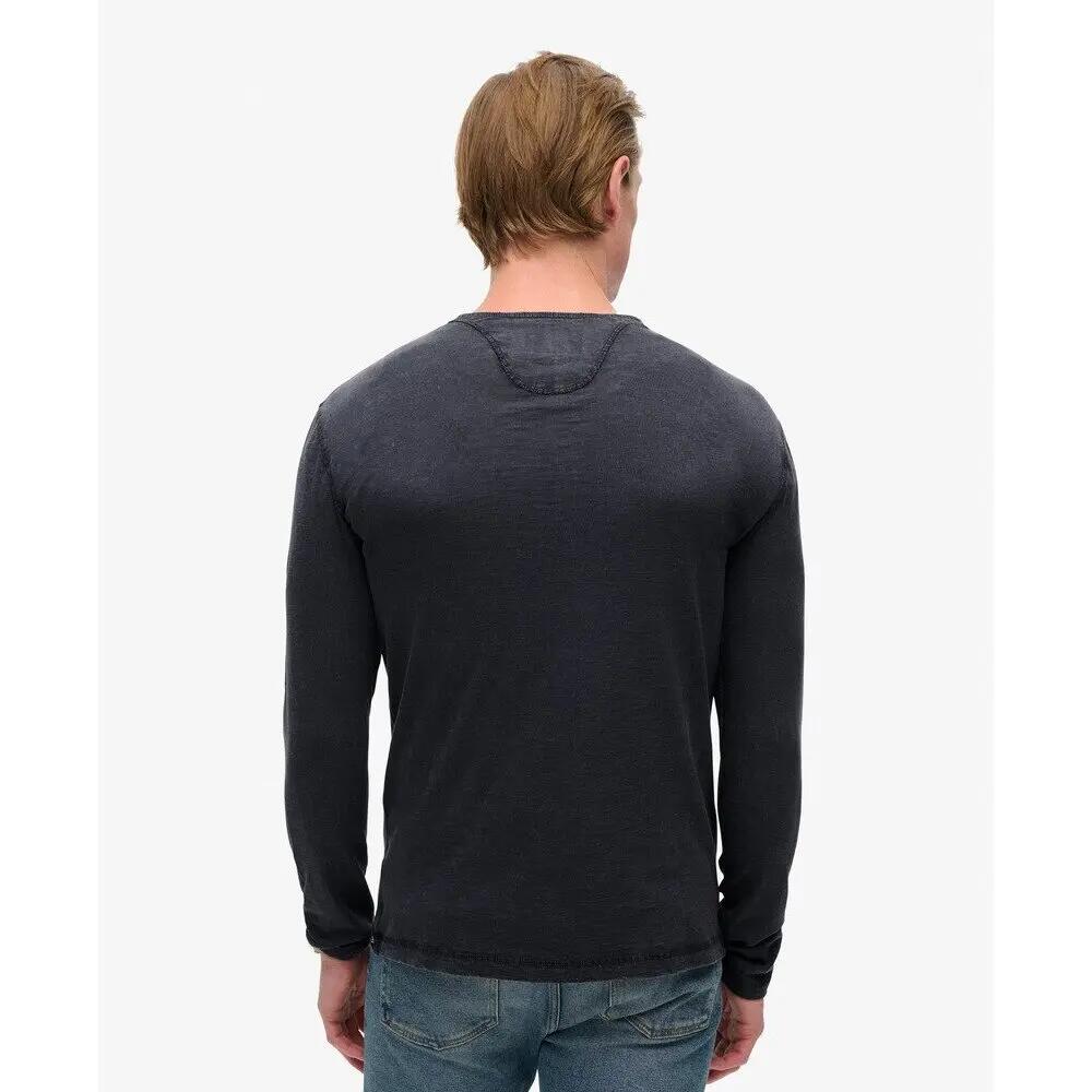 T-shirt manches longues col tunisien en jersey Superdry 4/6