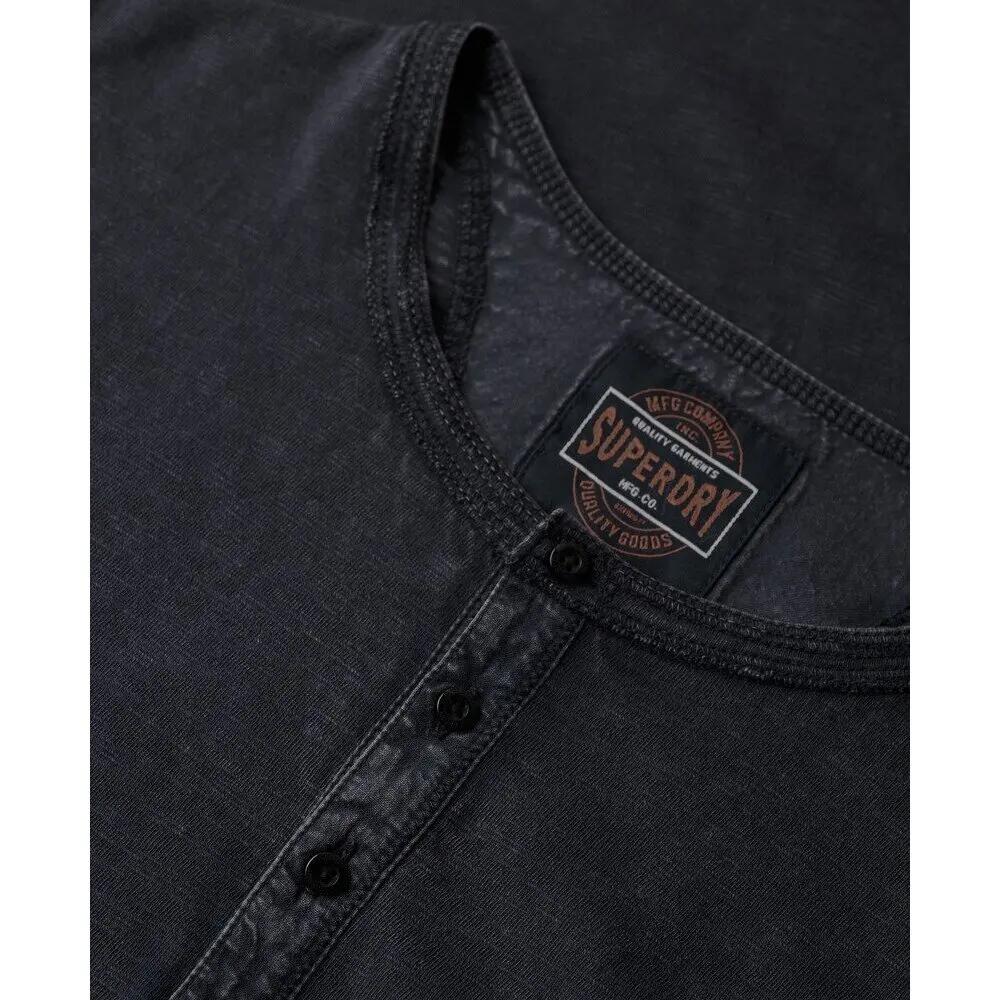 T-shirt manches longues col tunisien en jersey Superdry 6/6