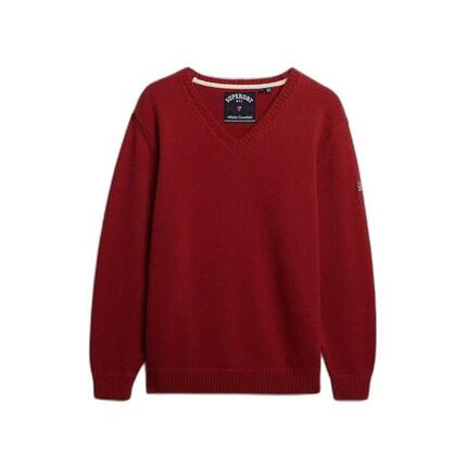 Pull oversized col V femme Superdry