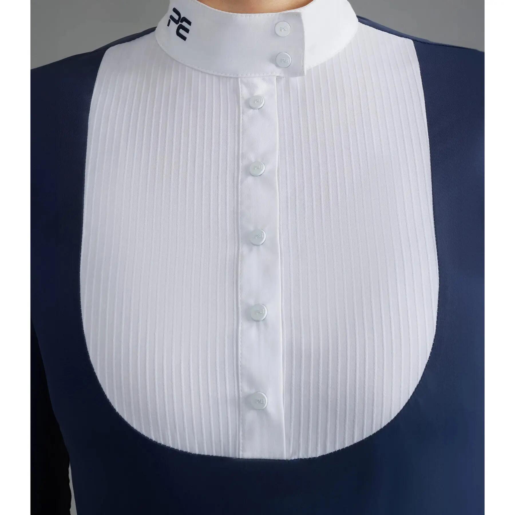 Wettkampf-Reitbluse mit langen Ärmeln für Damen Premier Equine Navarra 4/6