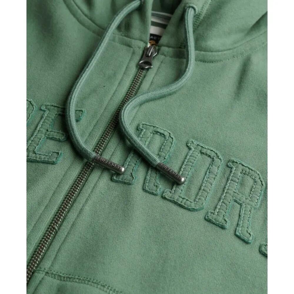 Felpa cropped con cappuccio e zip da donna Superdry Athletic Essentials 6/6