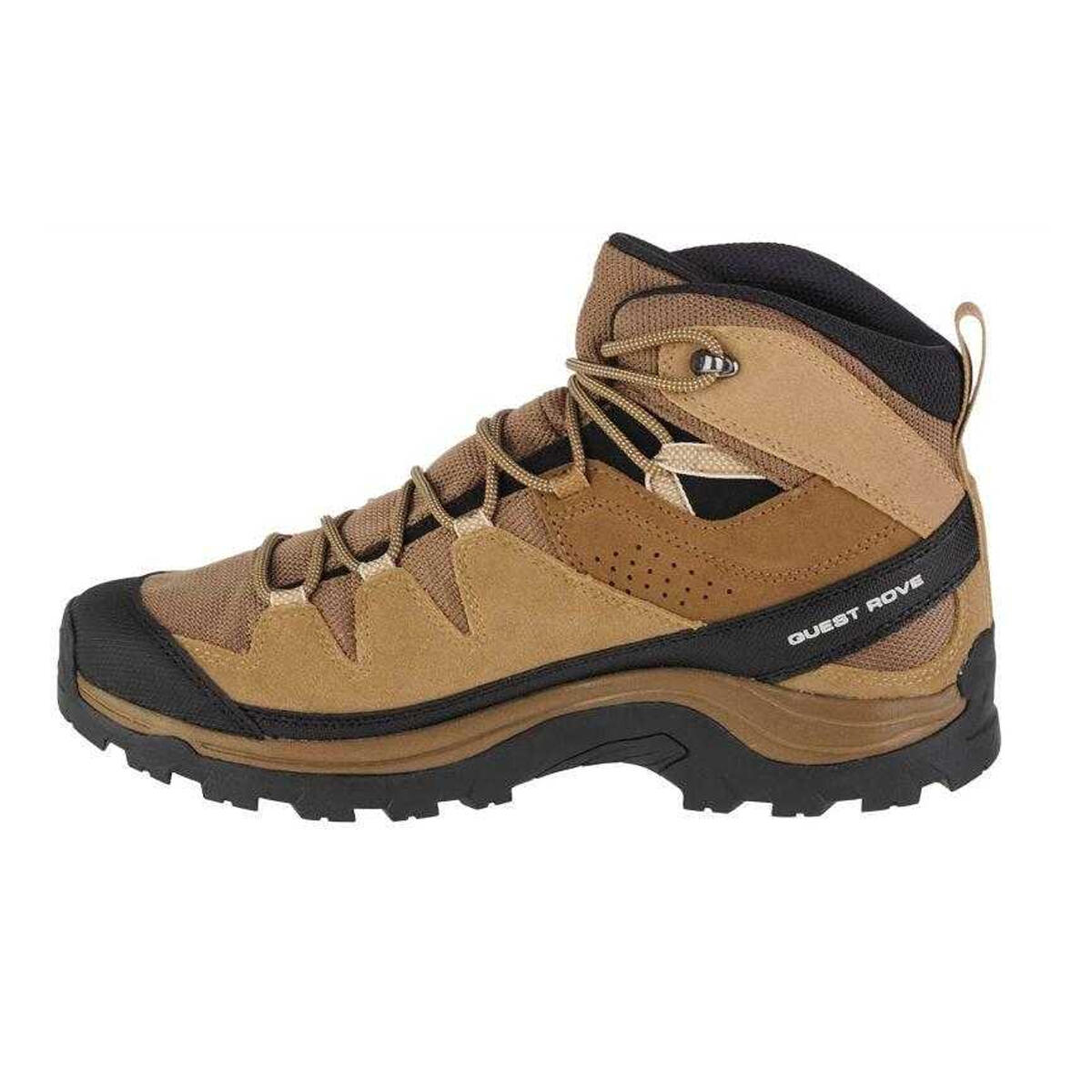Scarpe Da Trekking Pelle ScamosciataUomo Salomon Quest Rove Marrone 2/5