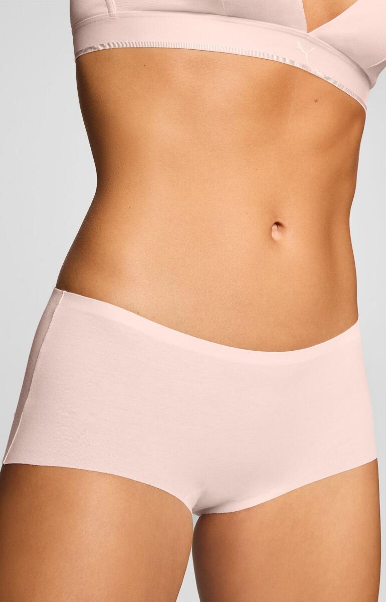 Puma mini-short femme Invisible Cotton lot de 6 light pink 3/6