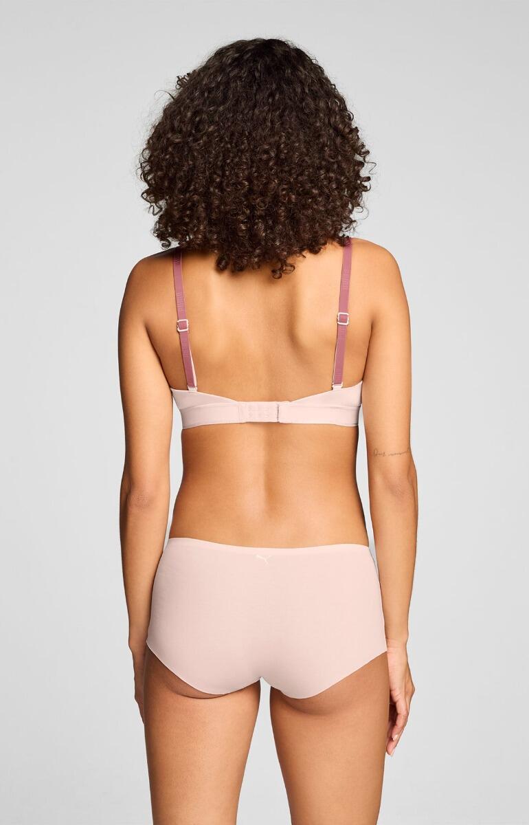 Puma mini-short femme Invisible Cotton lot de 6 light pink 4/6