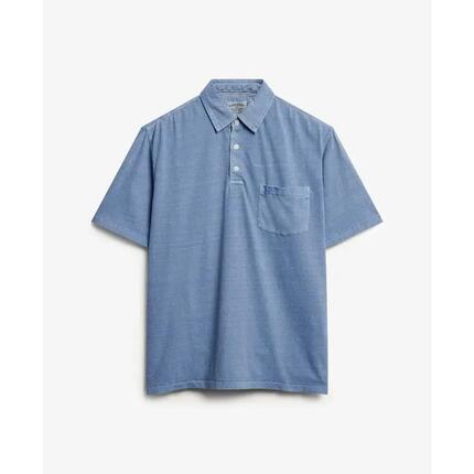 Polo Blanc Homme Superdry Classic 1