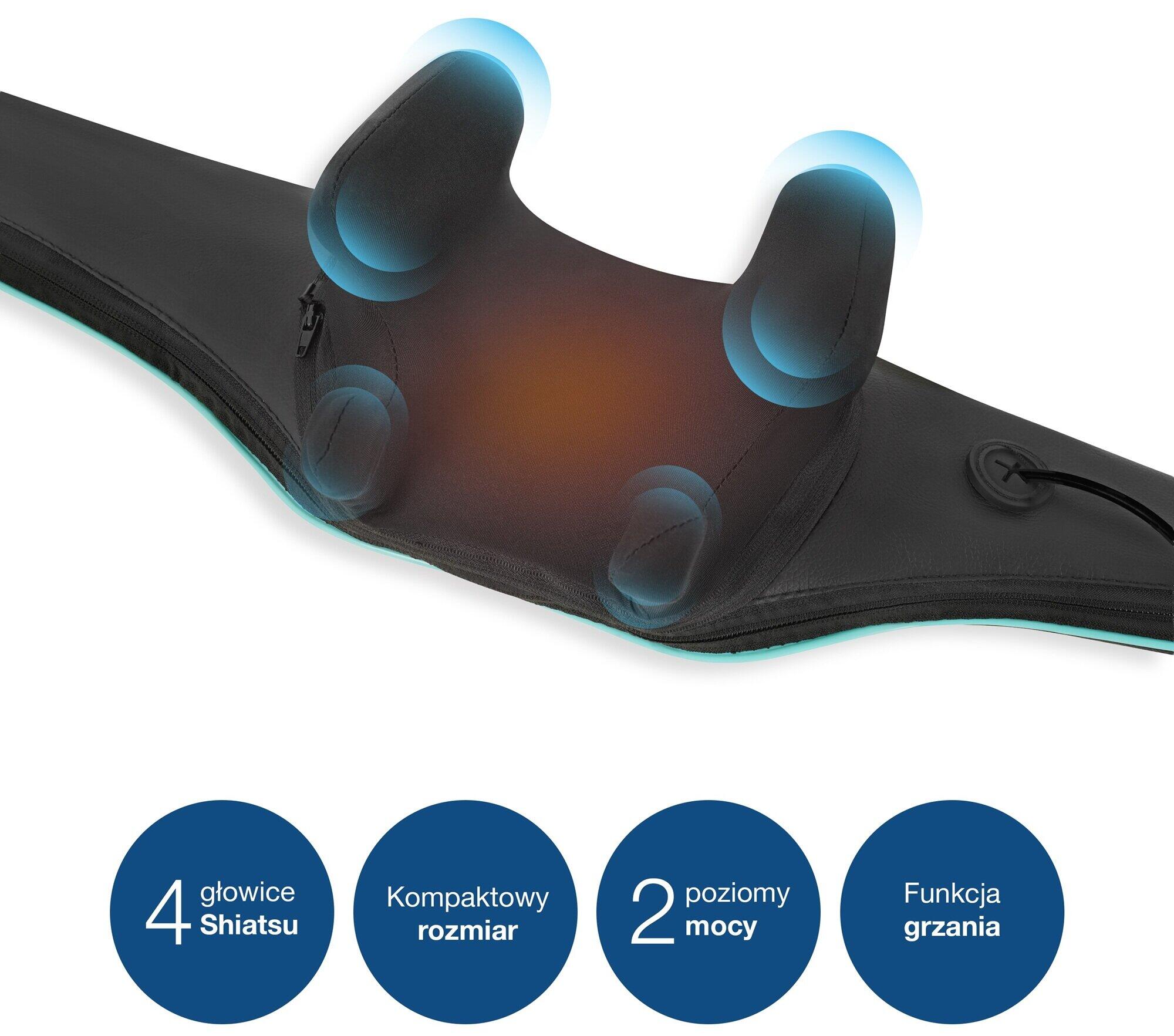 Medivon Volt Masajeador Shiatsu con Calor para Cuello Relajación Muscular 2/7