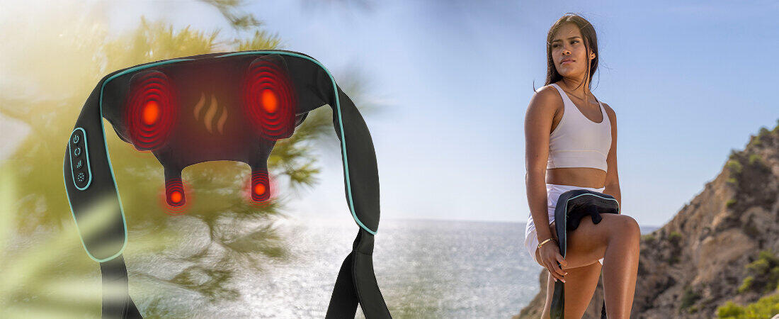 Medivon Volt Masajeador Shiatsu con Calor para Cuello Relajación Muscular 7/7