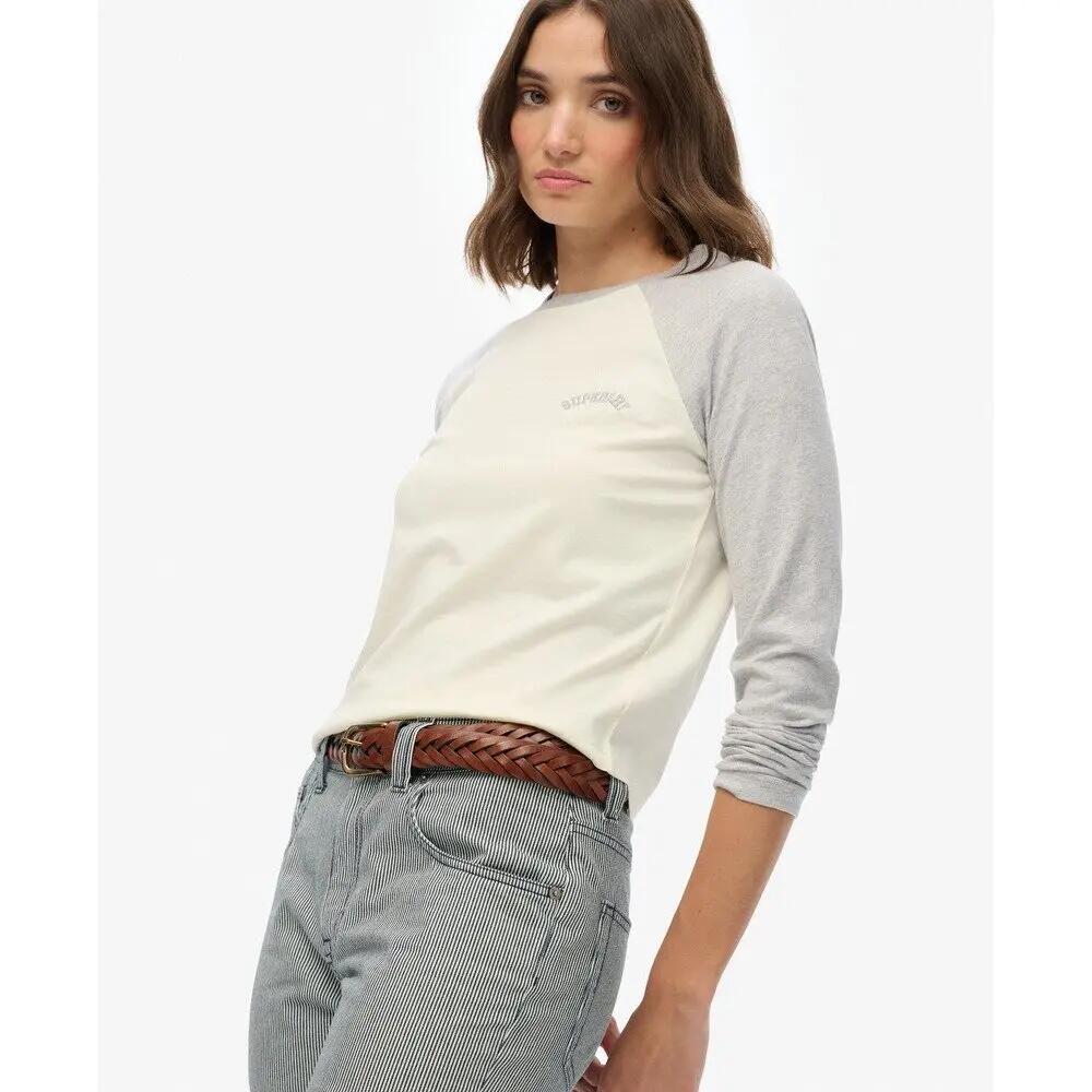 Camiseta de manga larga para mujer Superdry Essential 3/6