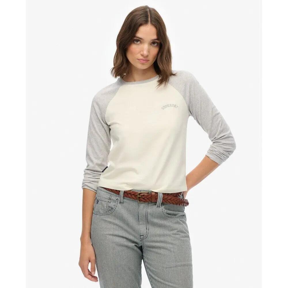 Camiseta de manga larga para mujer Superdry Essential 2/6