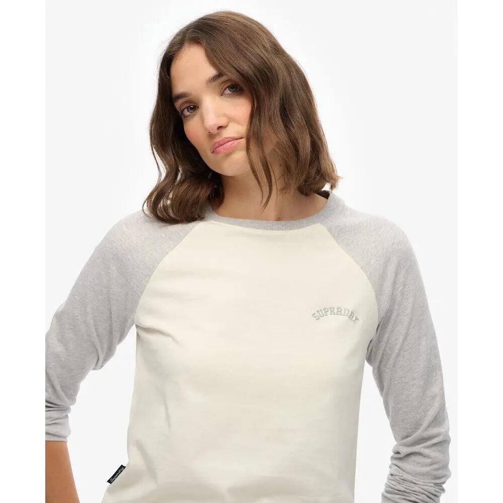 Camiseta de manga larga para mujer Superdry Essential 6/6