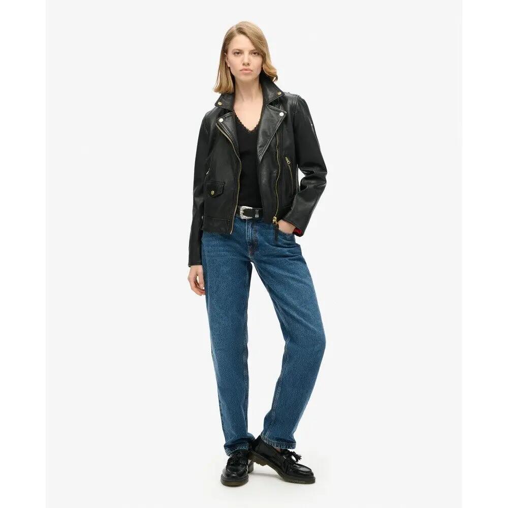 V-Ausschnitt T-Shirt mit Spitzenrand für Frauen Superdry Essential 4/6