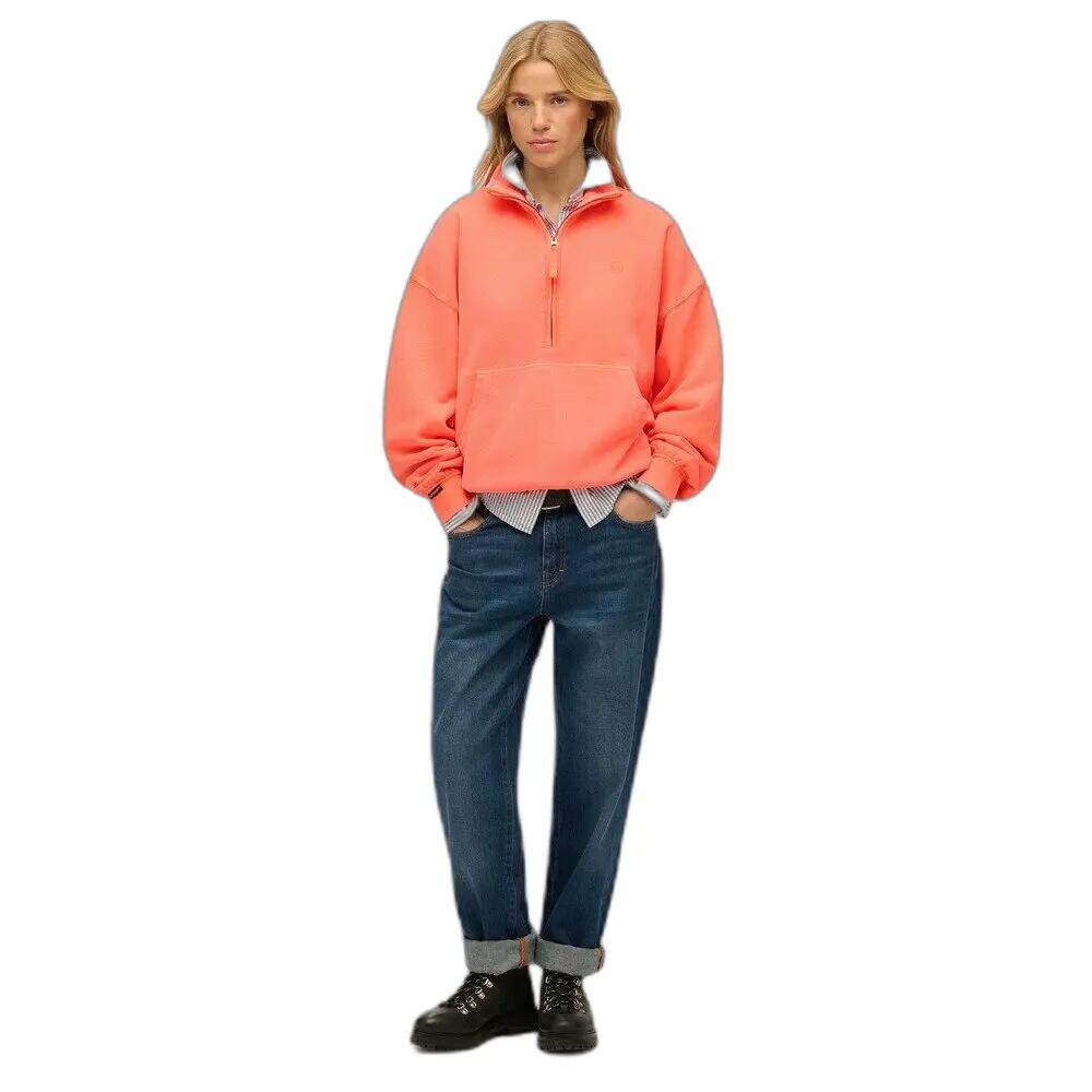 Sweatshirt mit halbem Reißverschluss, Damen Superdry Studios 2/7