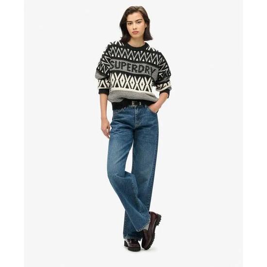 Pullover mit Muster für Damen Superdry
