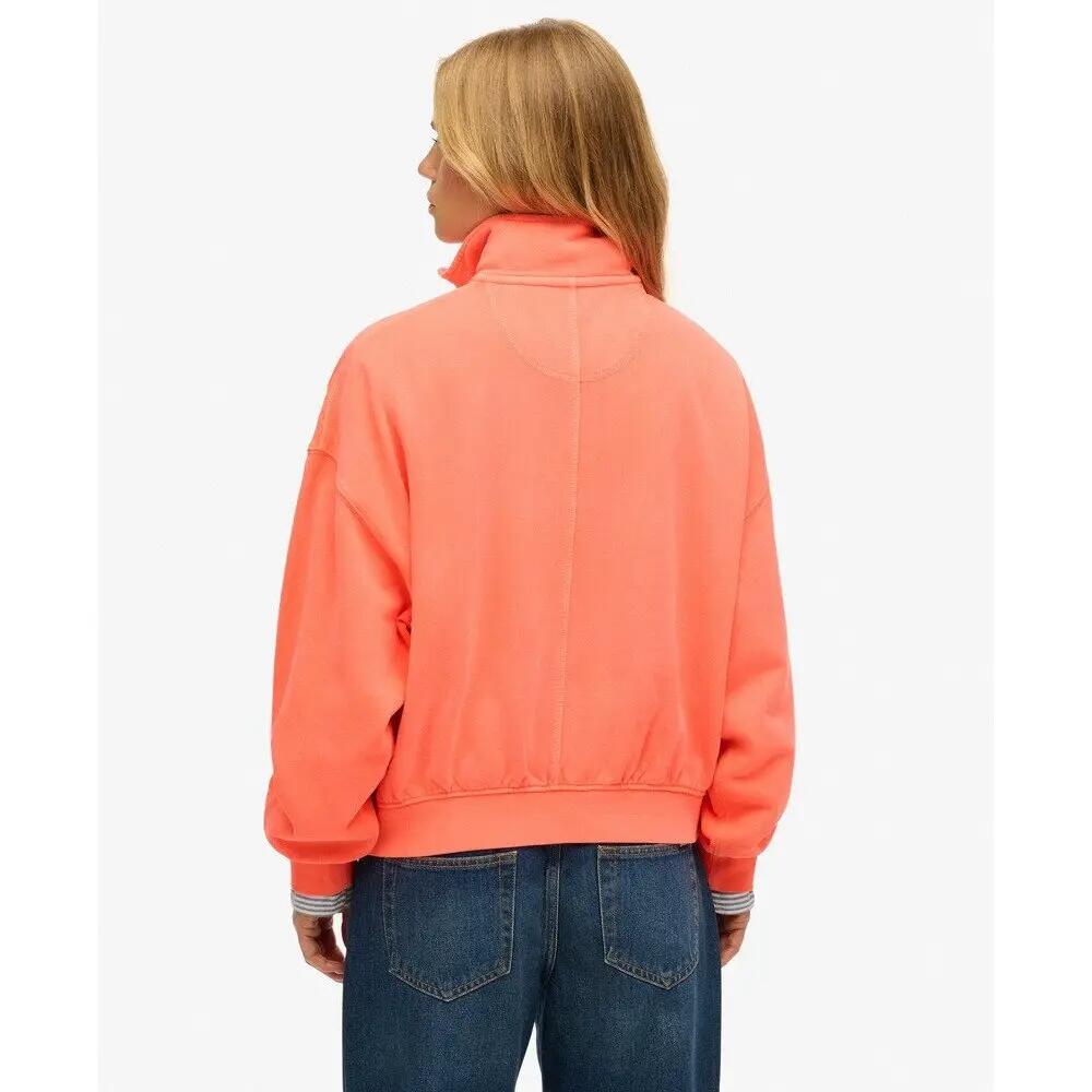 Sweatshirt mit halbem Reißverschluss, Damen Superdry Studios 5/7
