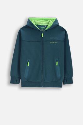 Jongens sportvest wl6 groen