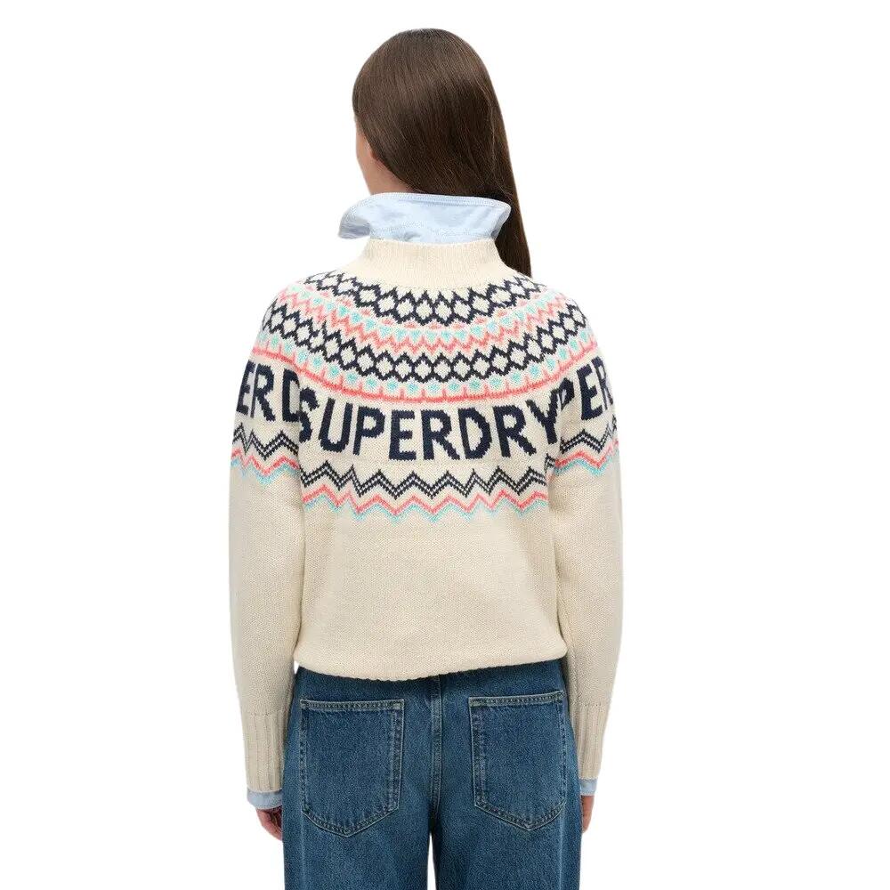 Pull motif jacquard femme Superdry 4/6