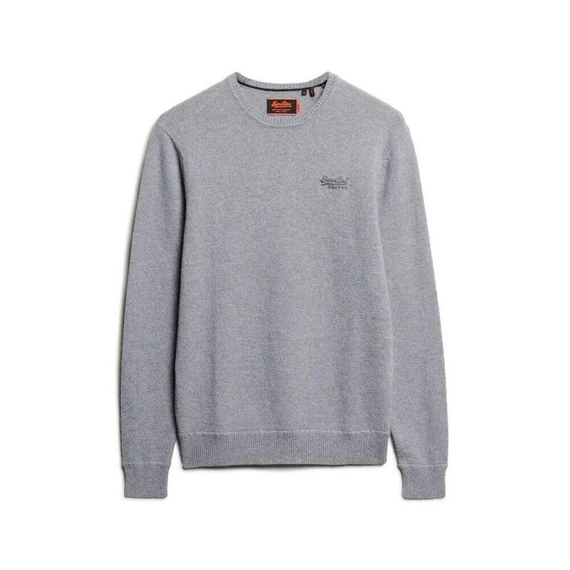 Slim fazonú, kereknyakú pulóver Superdry Essential