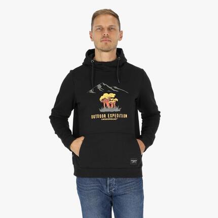 Sweat à capuche randonnée homme Forest Hood