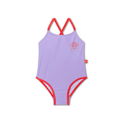 Maillot de bain fille - violet - Iconic Tones - 74/80