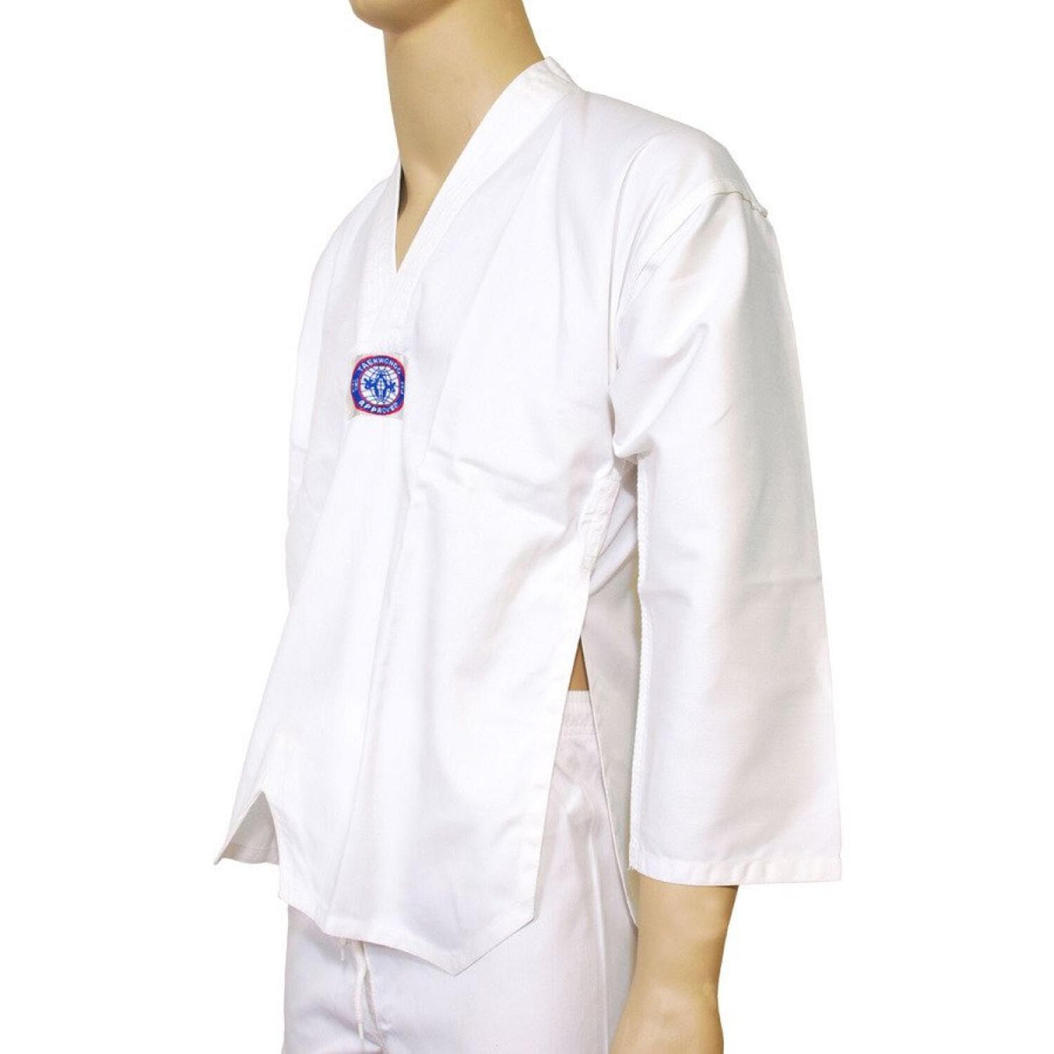 Dobok Taekwondo Uomo SMJ Sport Bianco 4/4