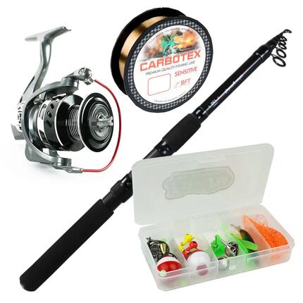 Set canne voyage Pursuit + moulinet + accessoires