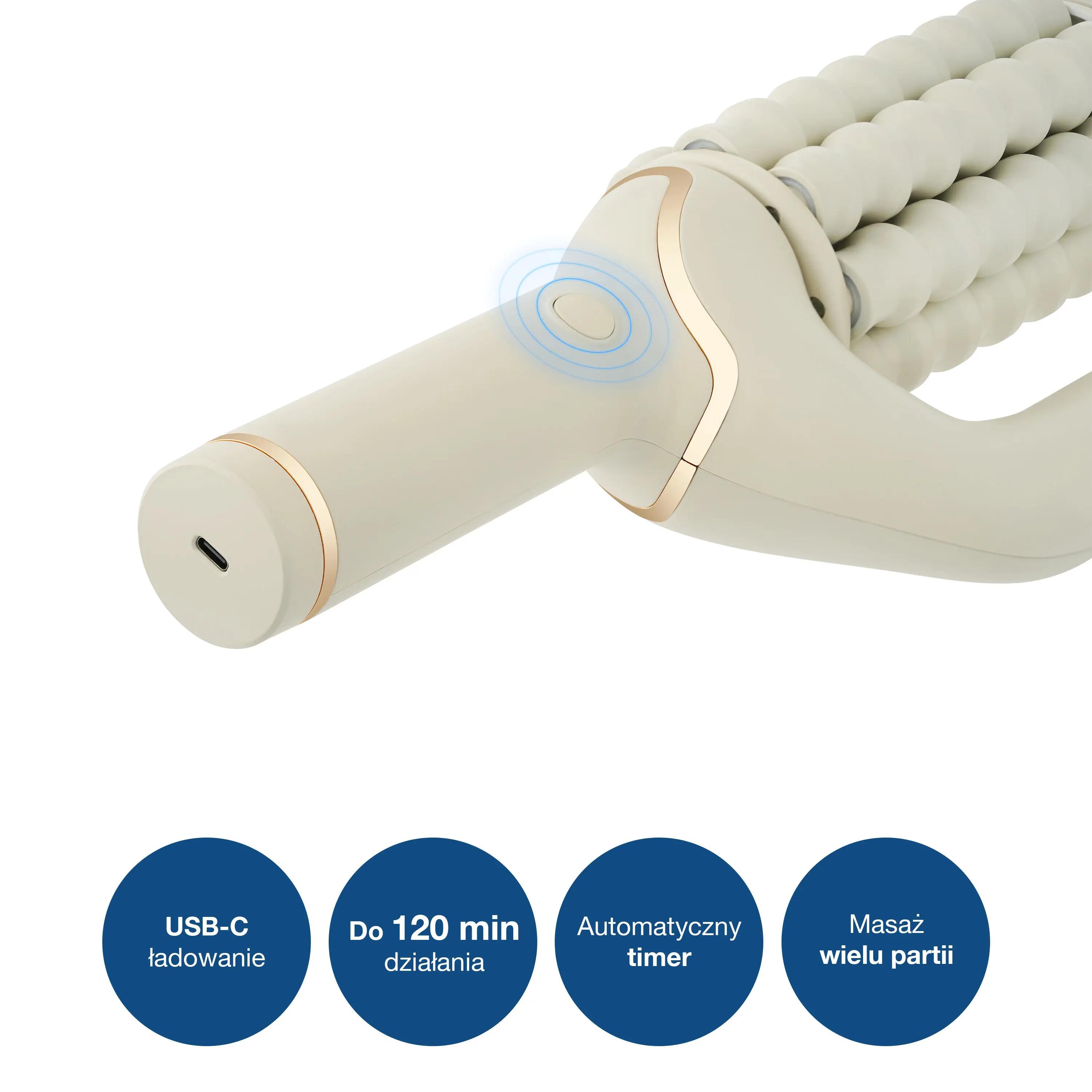 Bezprzewodowy Roller do masażu Medivon Bella Fit 5/7