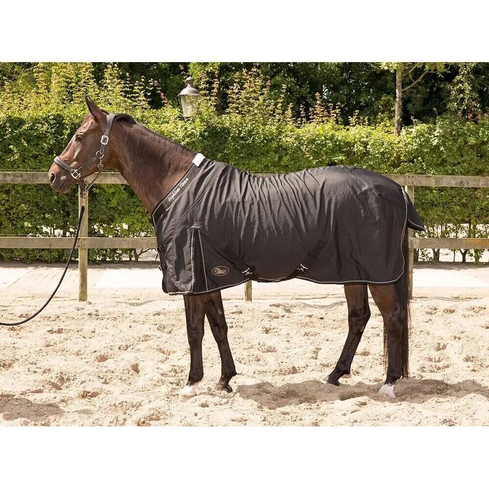 Staldeken voor paarden met fleece voering Harry's Horse Highliner 1/1