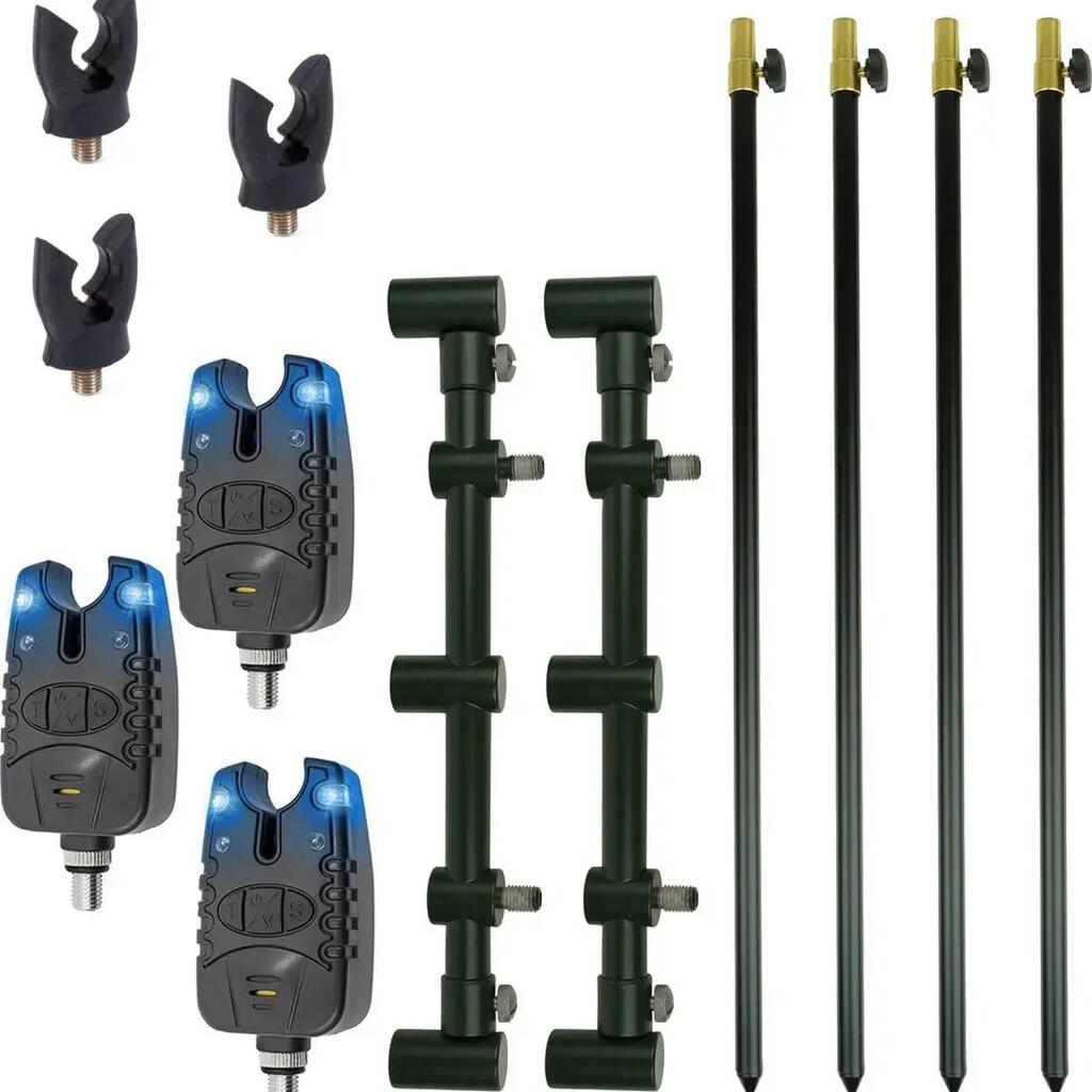 3 Rod Goalpost Set - Adjustable - Bite Alarms, Banksticks and Buzz Bars