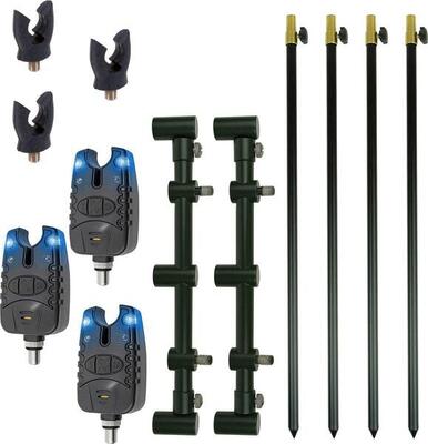 Goalpost 3 Canne Regolabile con Buzzer Bars