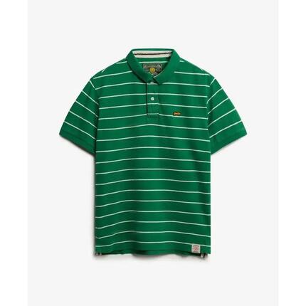 Koszulka polo w paski Superdry Vintage