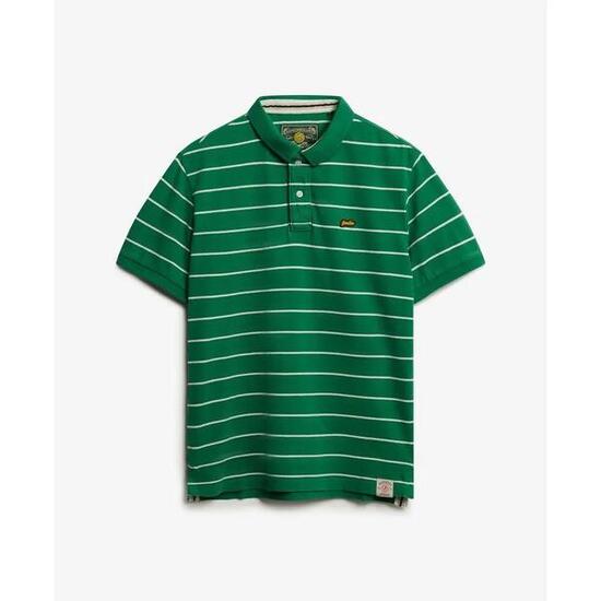 Koszulka polo w paski Superdry Vintage