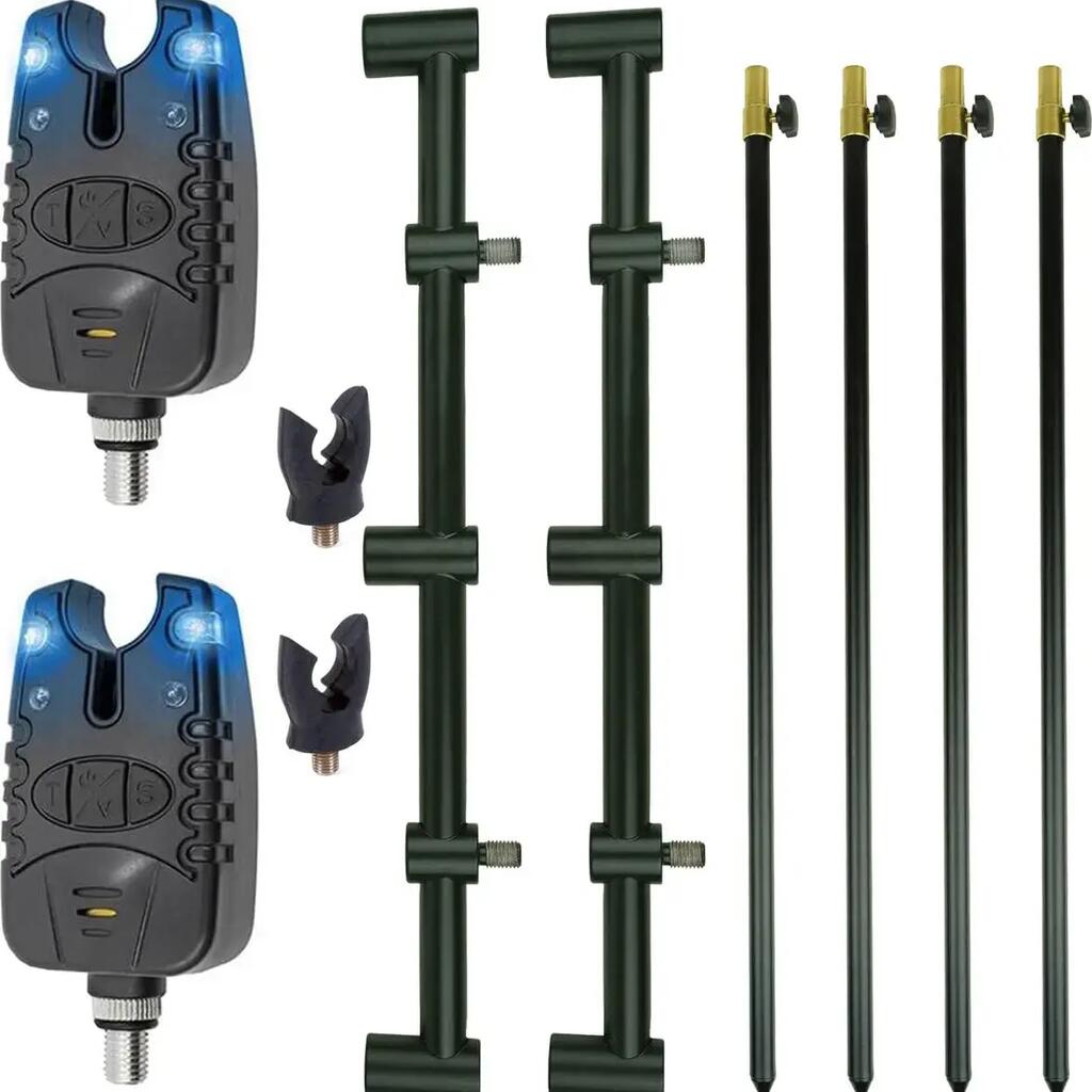 2 Rod Goalpost Set - Banksticks, Buzz Bars, Bite Alarms and Rod Rests