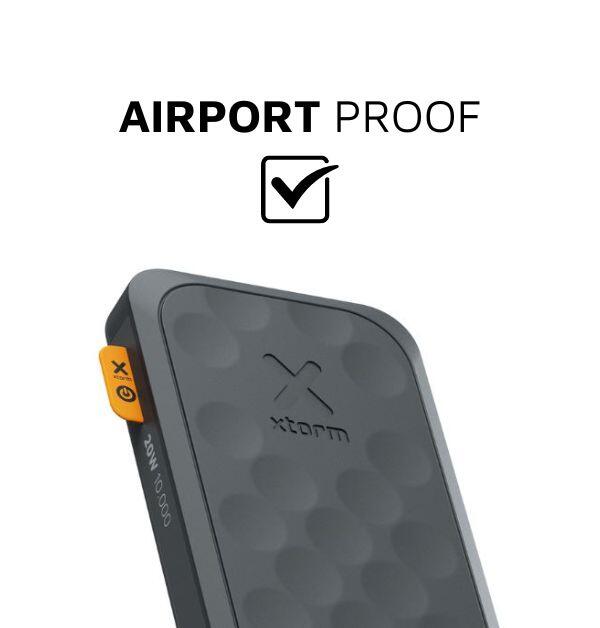 Xtorm Fuel Series 5 Powerbank 10000 mAh - Inclusief USB-C Kabel - 20W - Zwart 5/6