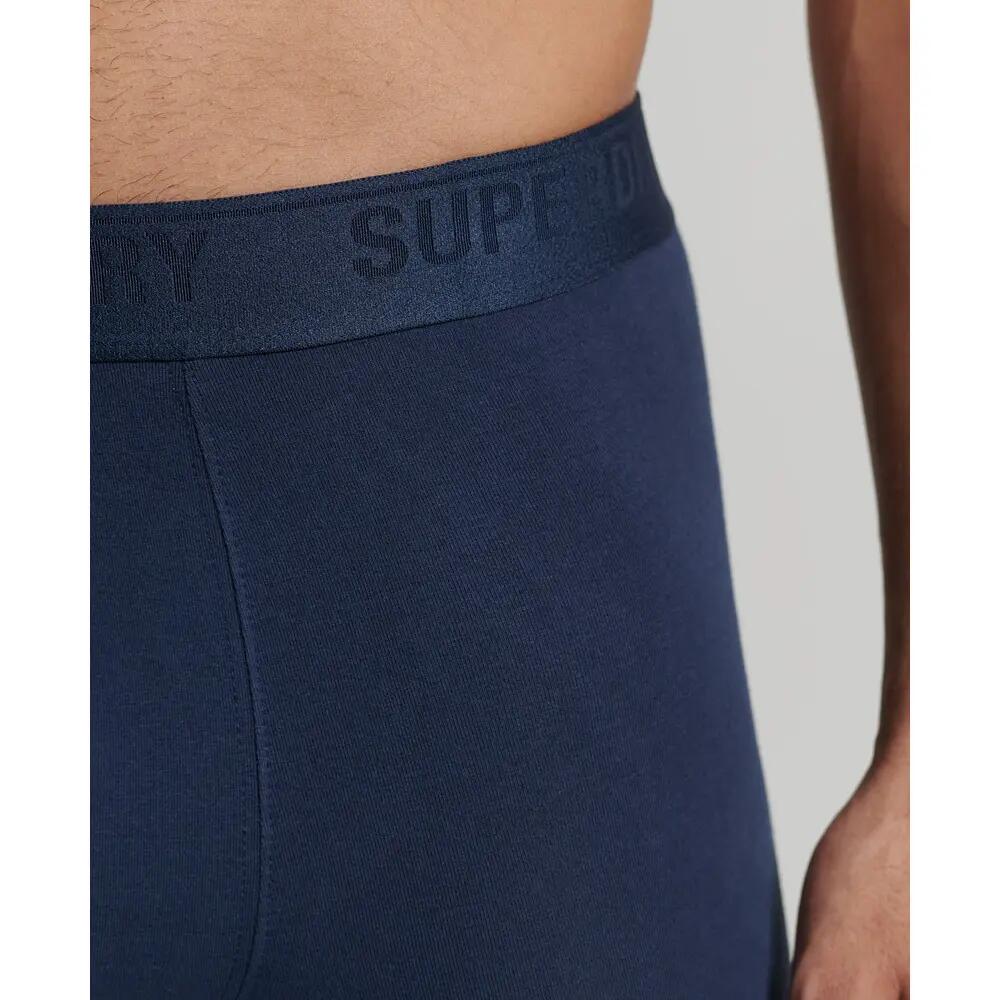 Calções boxer em algodão orgânico Superdry (x3) 4/4