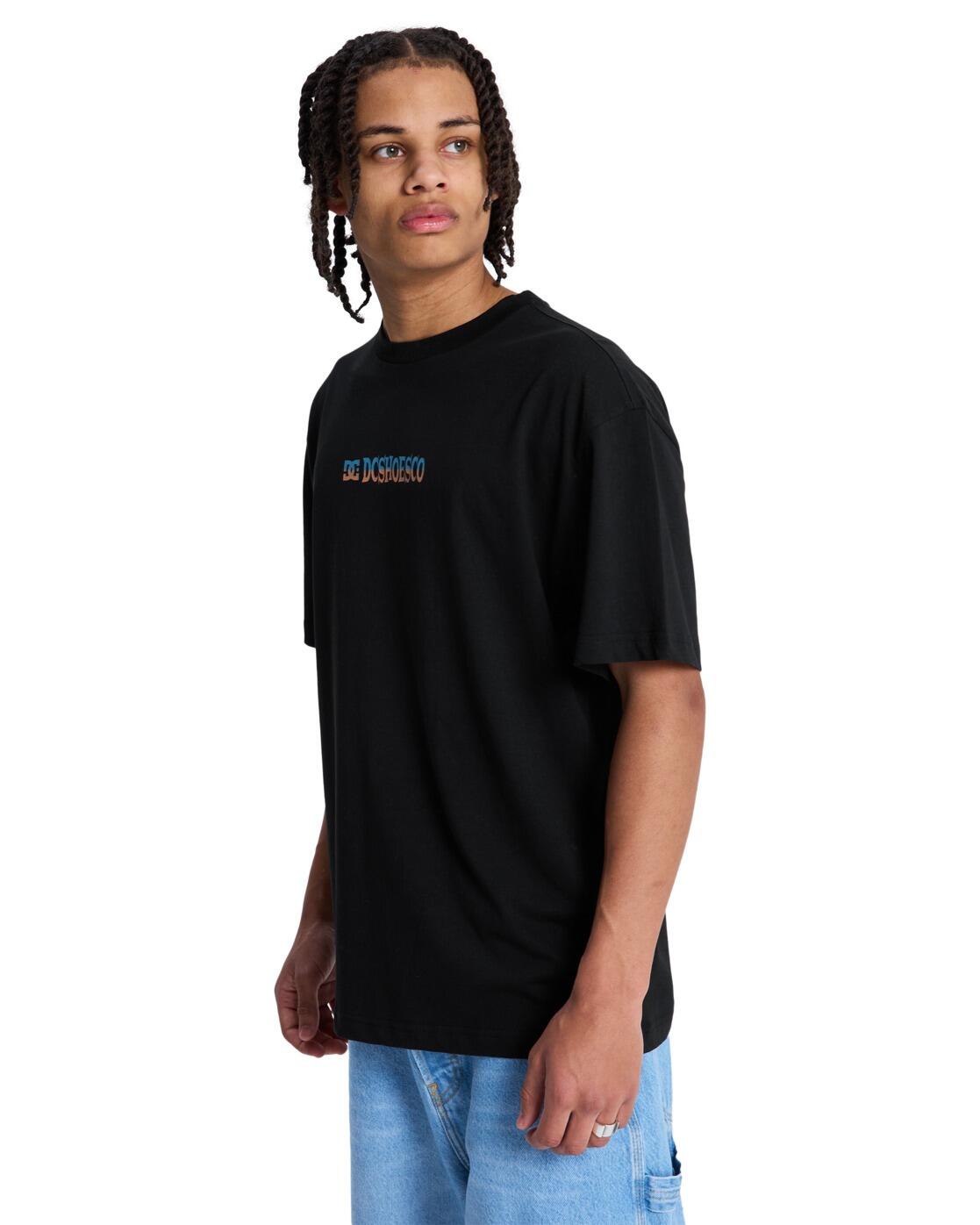 Camiseta de manga corta MEDITATING Negro Hombre 3/4