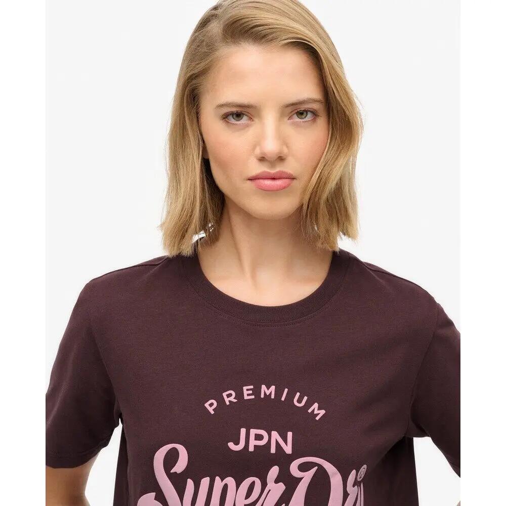 Camiseta de mujer Superdry Premium Script Entry 6/7