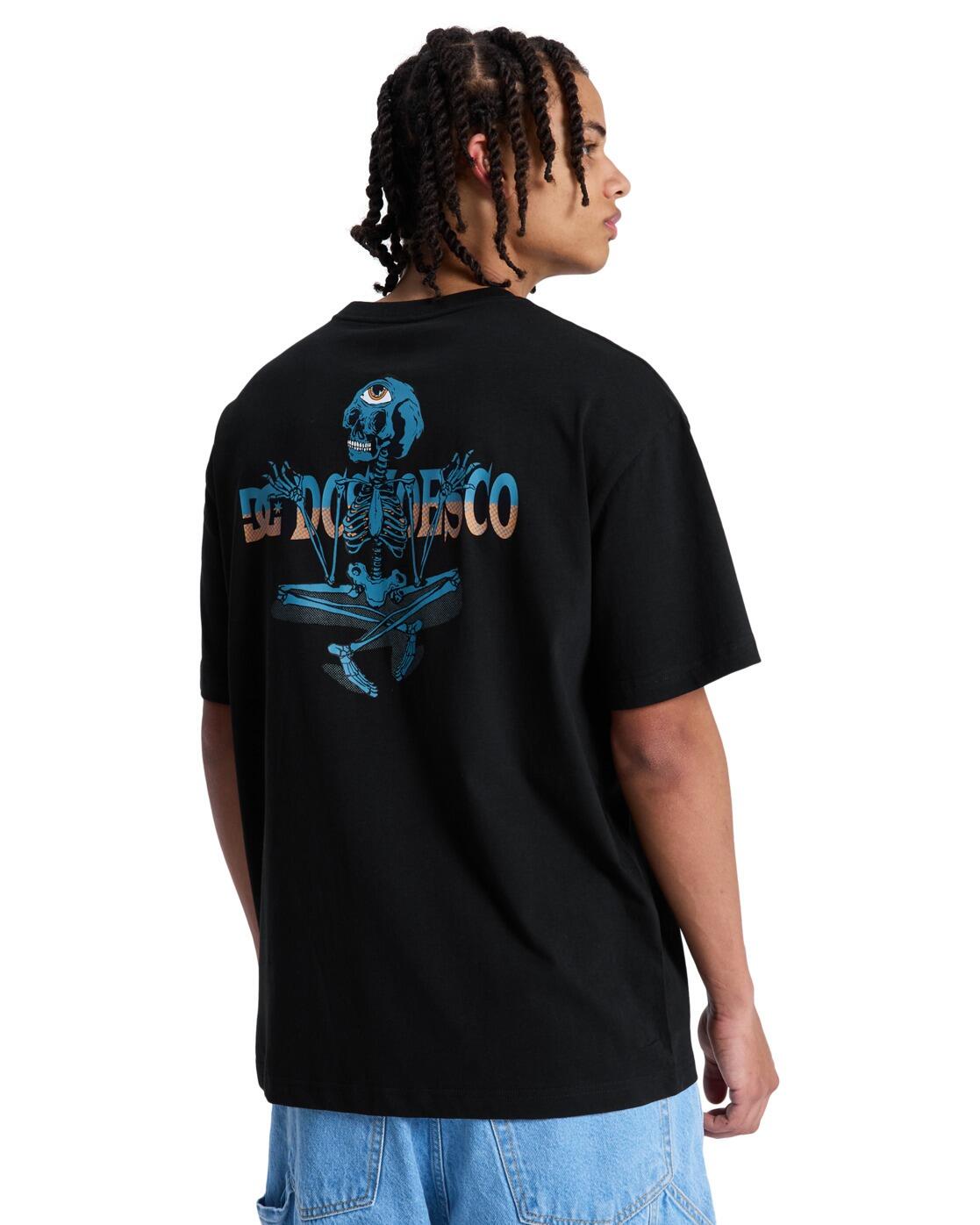 Camiseta de manga corta MEDITATING Negro Hombre 2/4