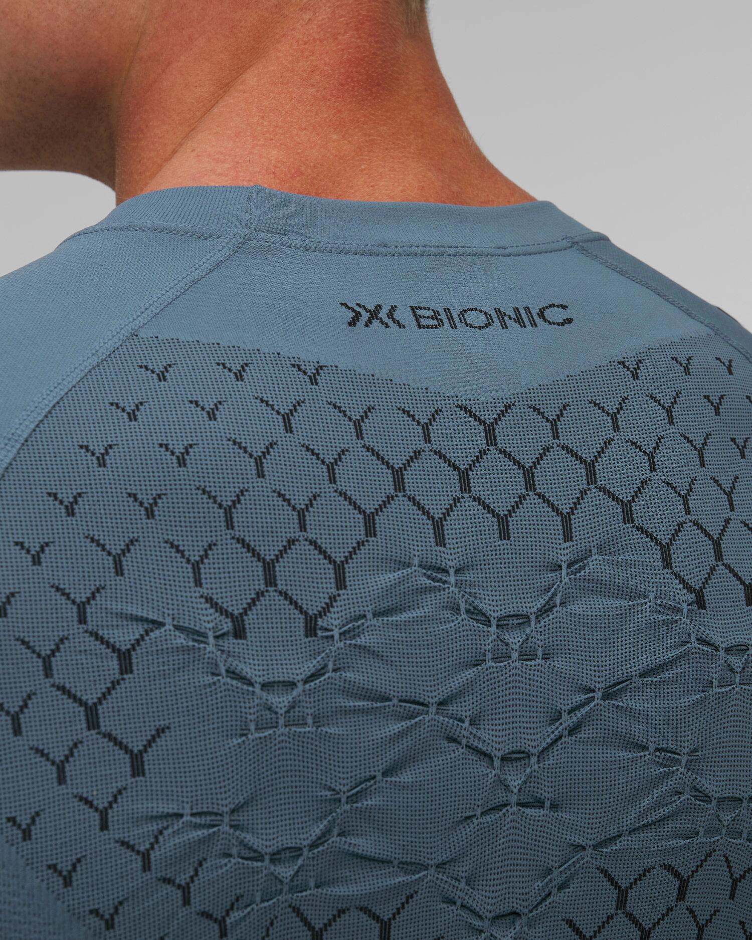 Koszulka biegowa męska X-Bionic Twyce Run Shirt Blue Black 5/5