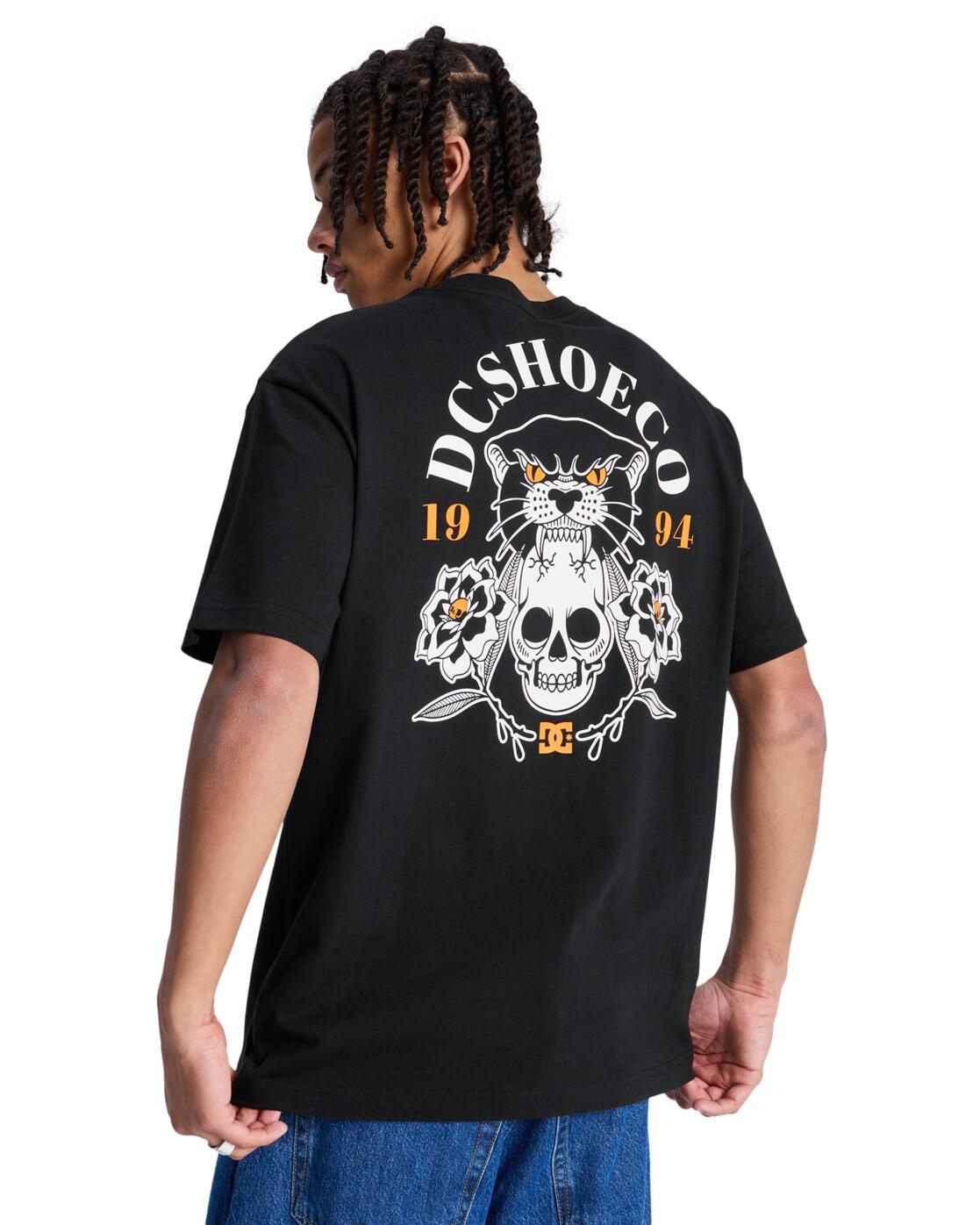 Camiseta de manga corta DC TIGER BITE Negro Hombre 2/4